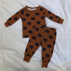 Starting out near print pajamas set 12 month